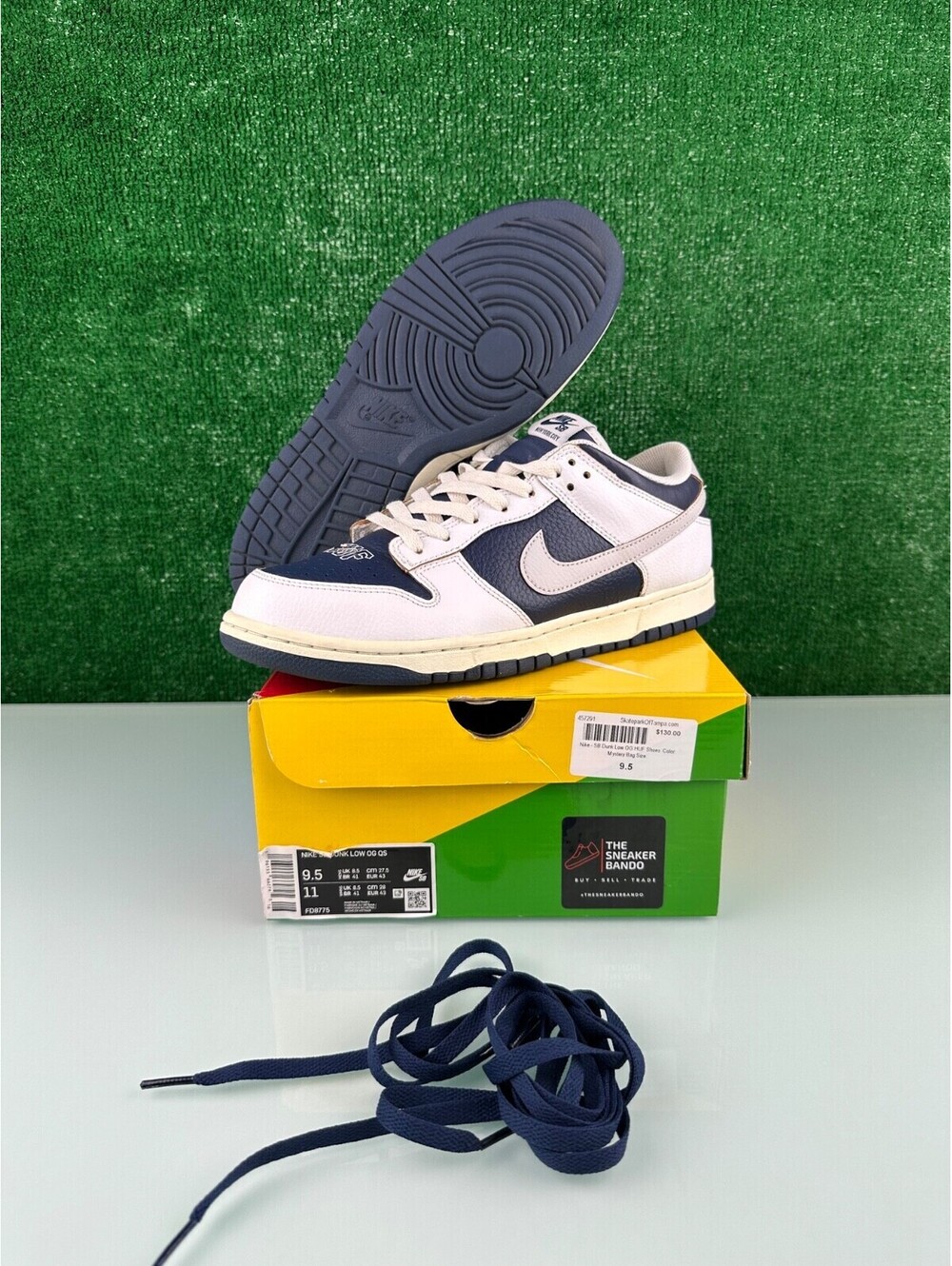 Size 9.5 - Nike HUF x Dunk SB Low New York